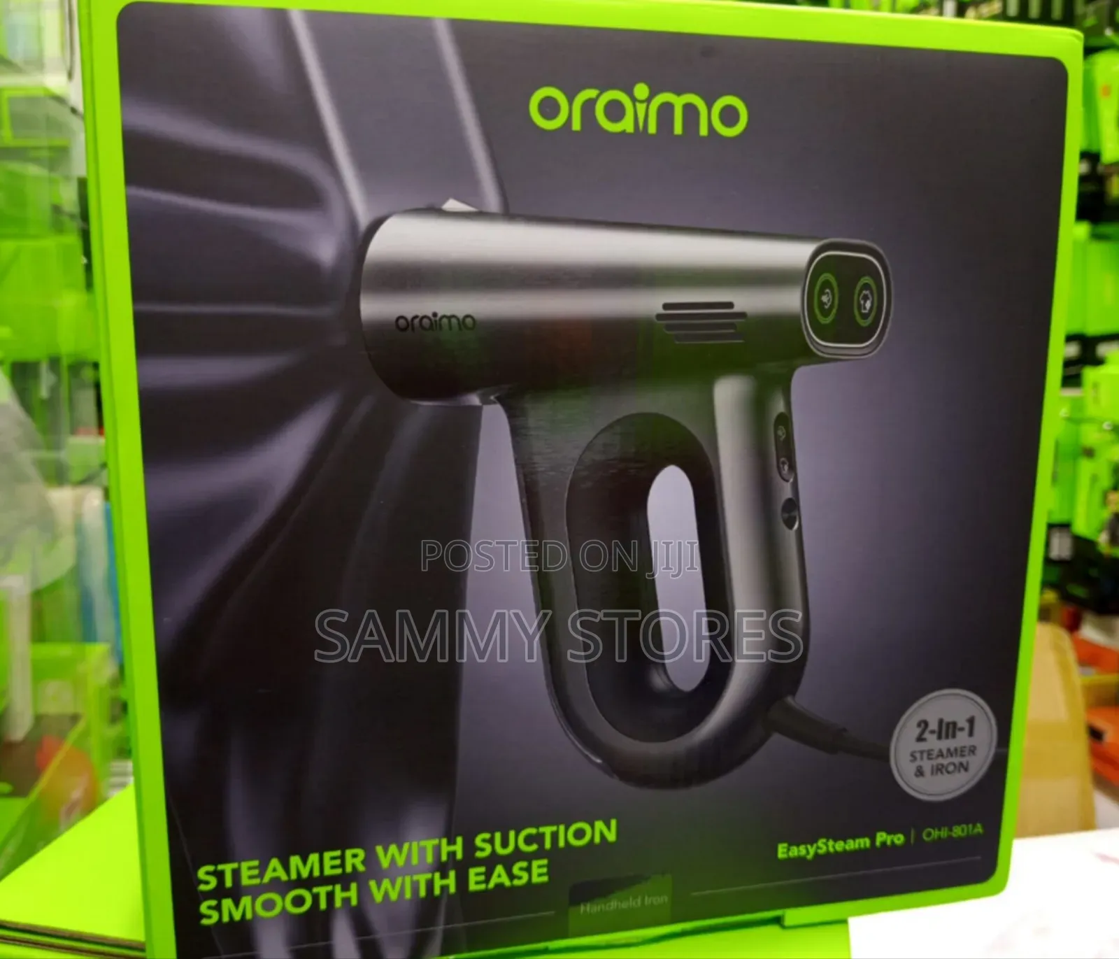 Oraimo OHI-501A Steam Iron With Smooth Suction