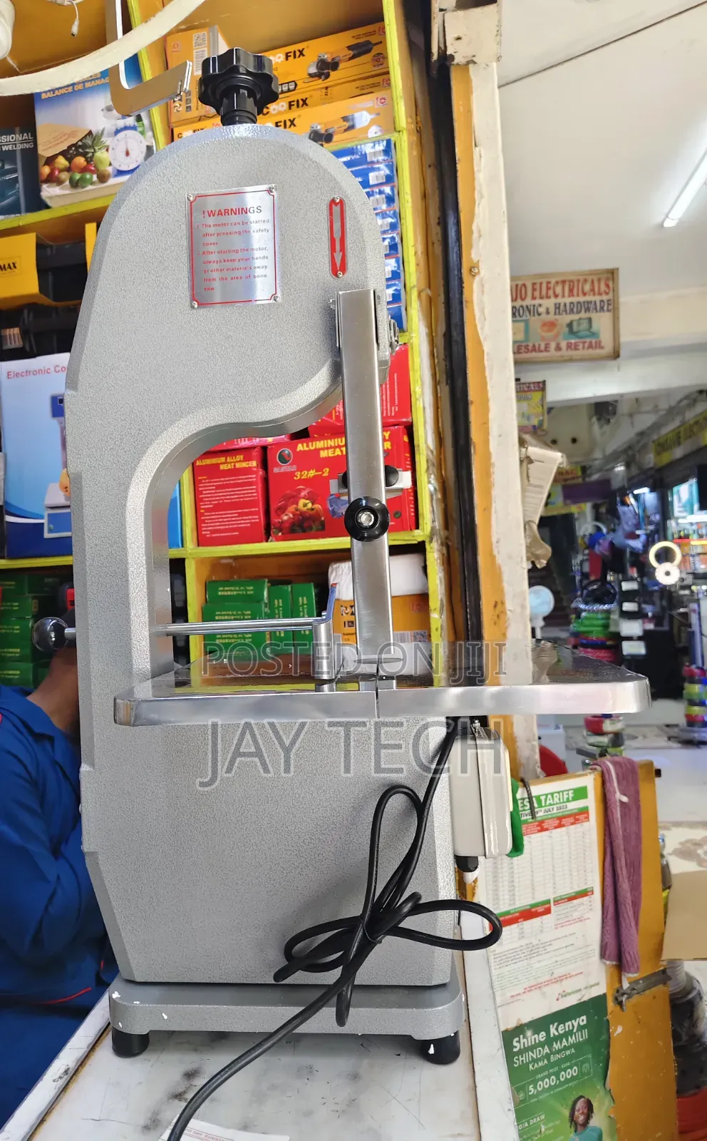 Commercial Electric Bone Saw Machine / Butchery Bone Cutter
