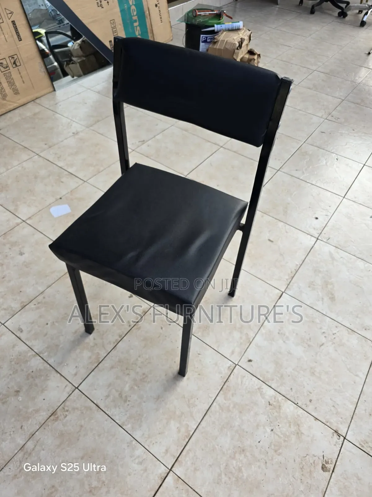 Leather Office Reception Chairs