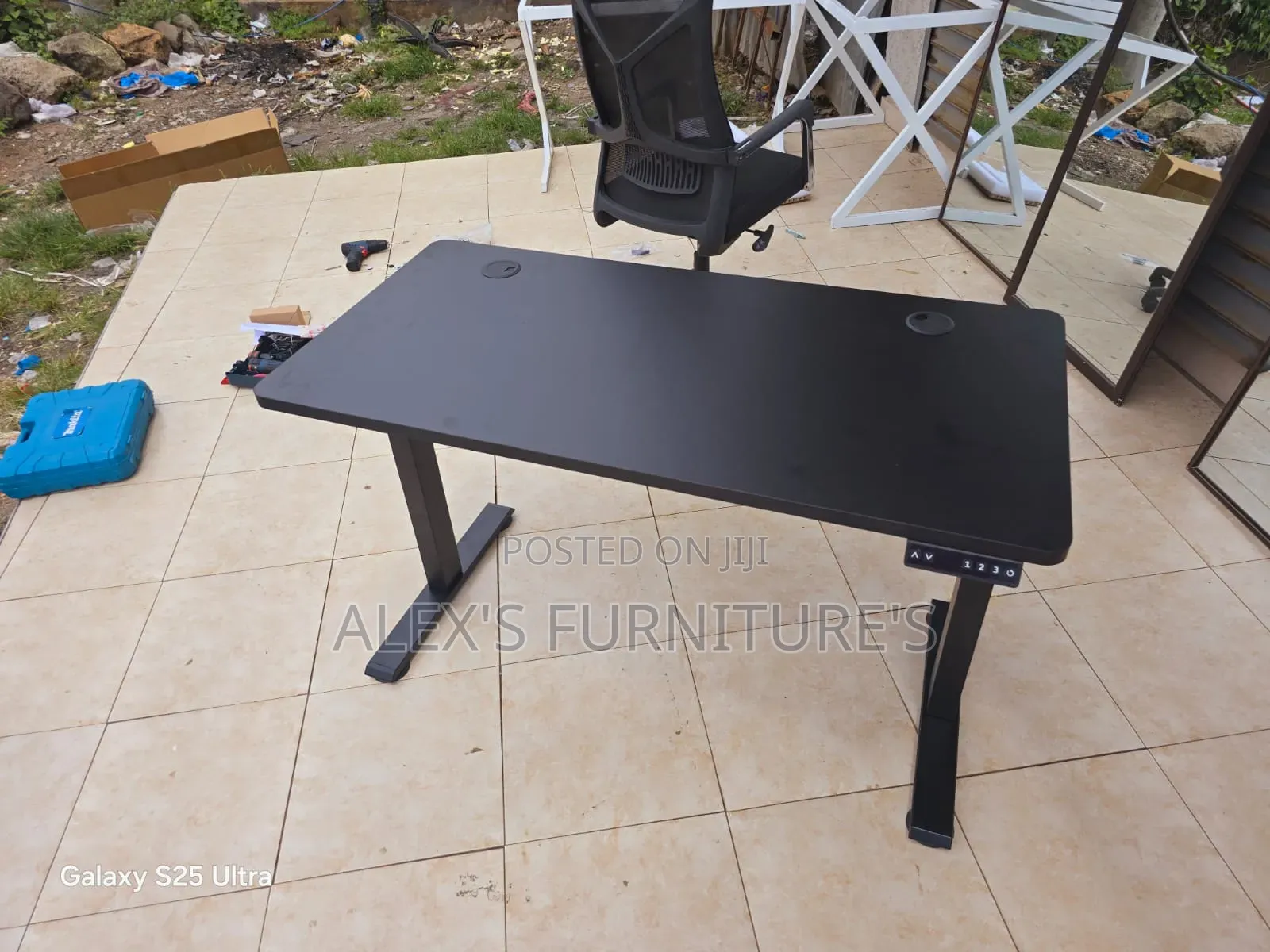 HEAVY-DUTY 3 Baton HEIGHT Setings Desk/Electric Desk ☆ 
