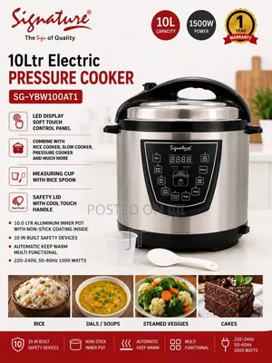 10L Signature Electric Pressure Cooker