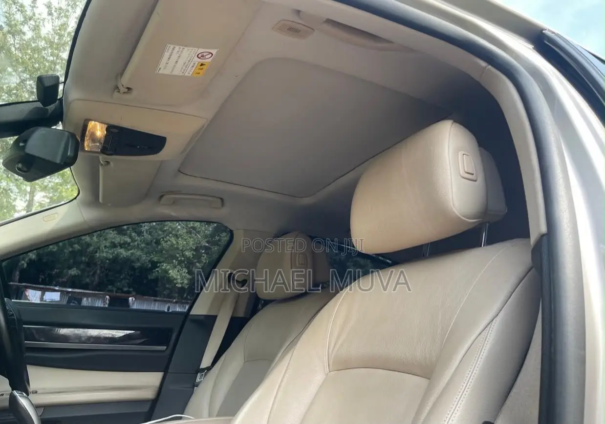 BMW 740 2011 Gold