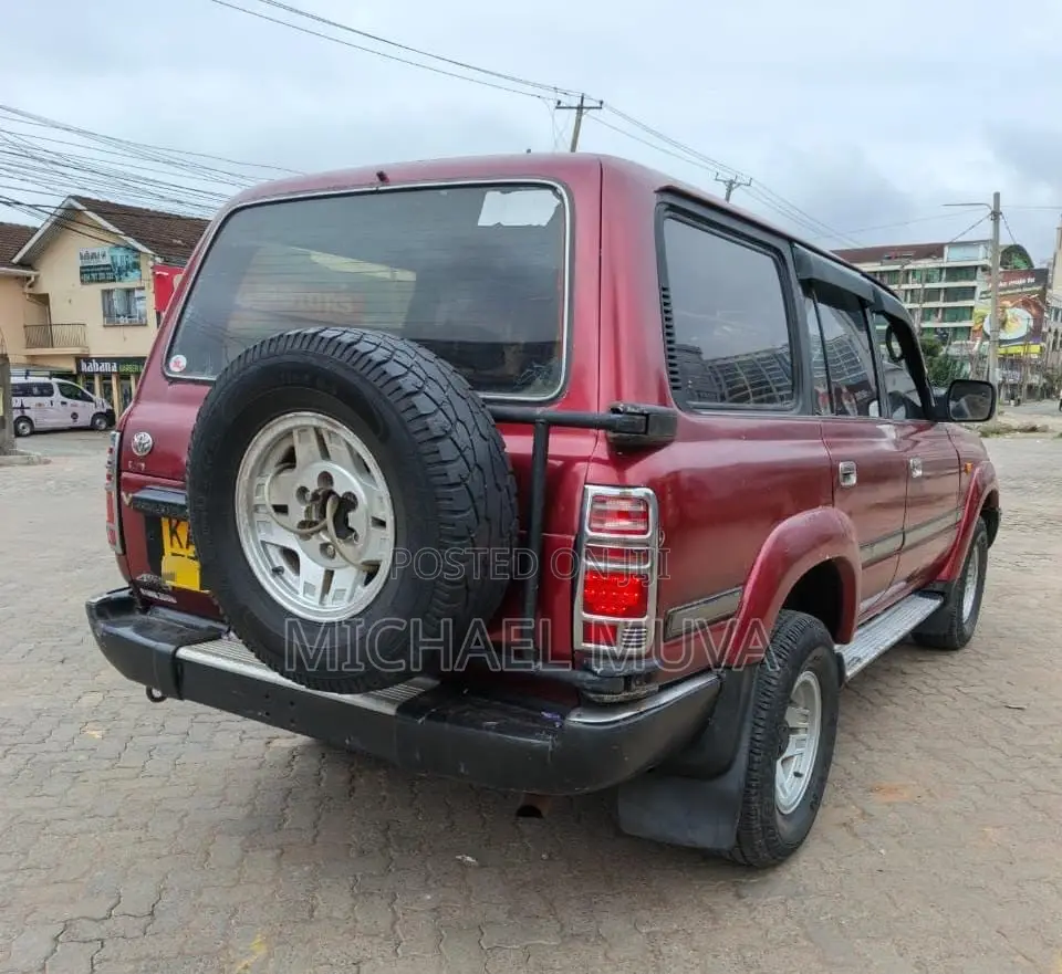 Toyota Land Cruiser Prado 3.0 D 1993 Burgundy