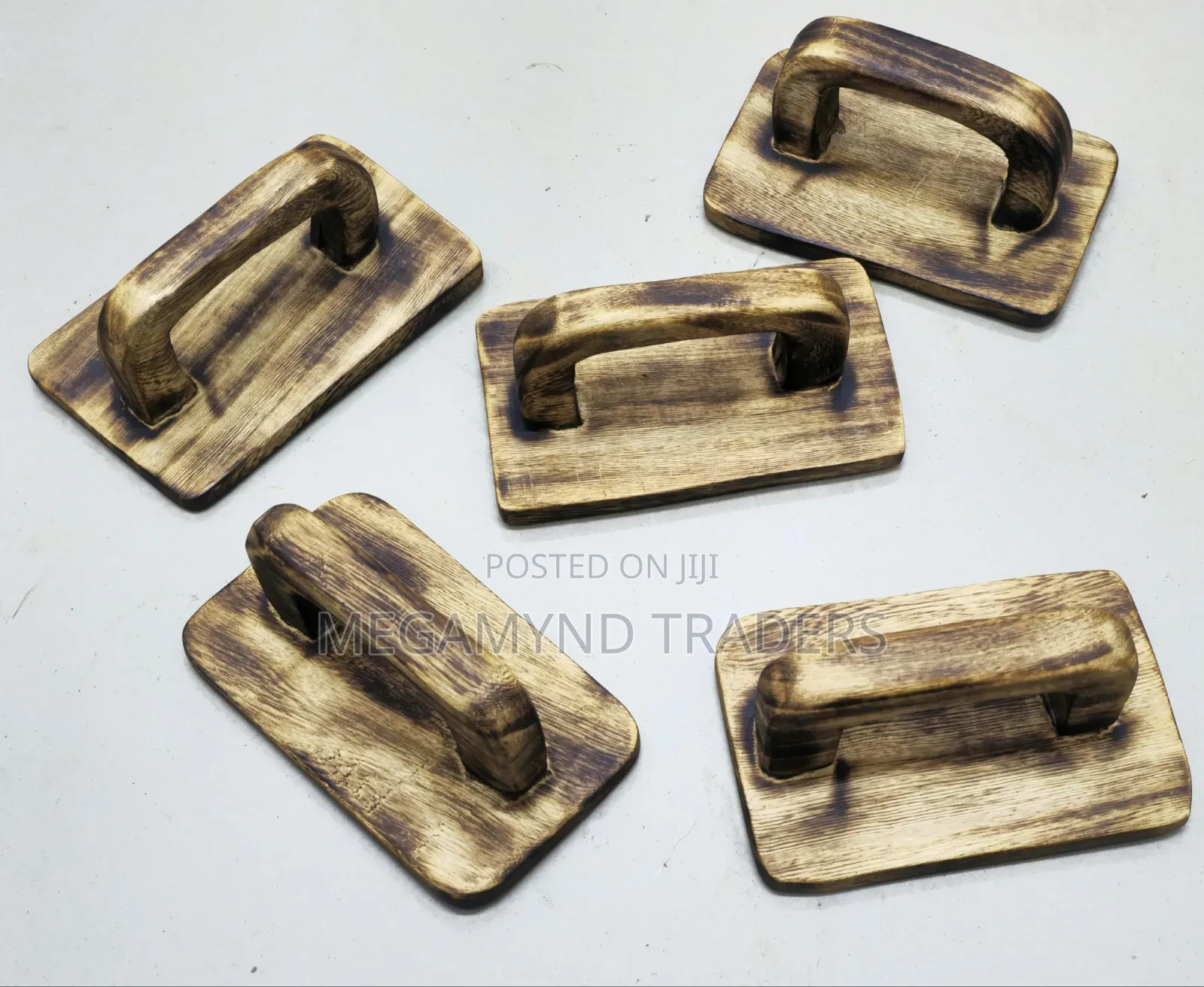Chapati Spinning Wooden Holder/ Roti Press