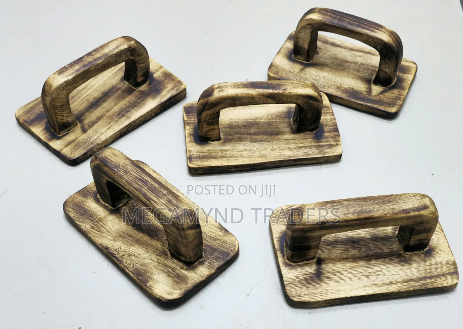 Chapati Spinning Wooden Holder/ Roti Press
