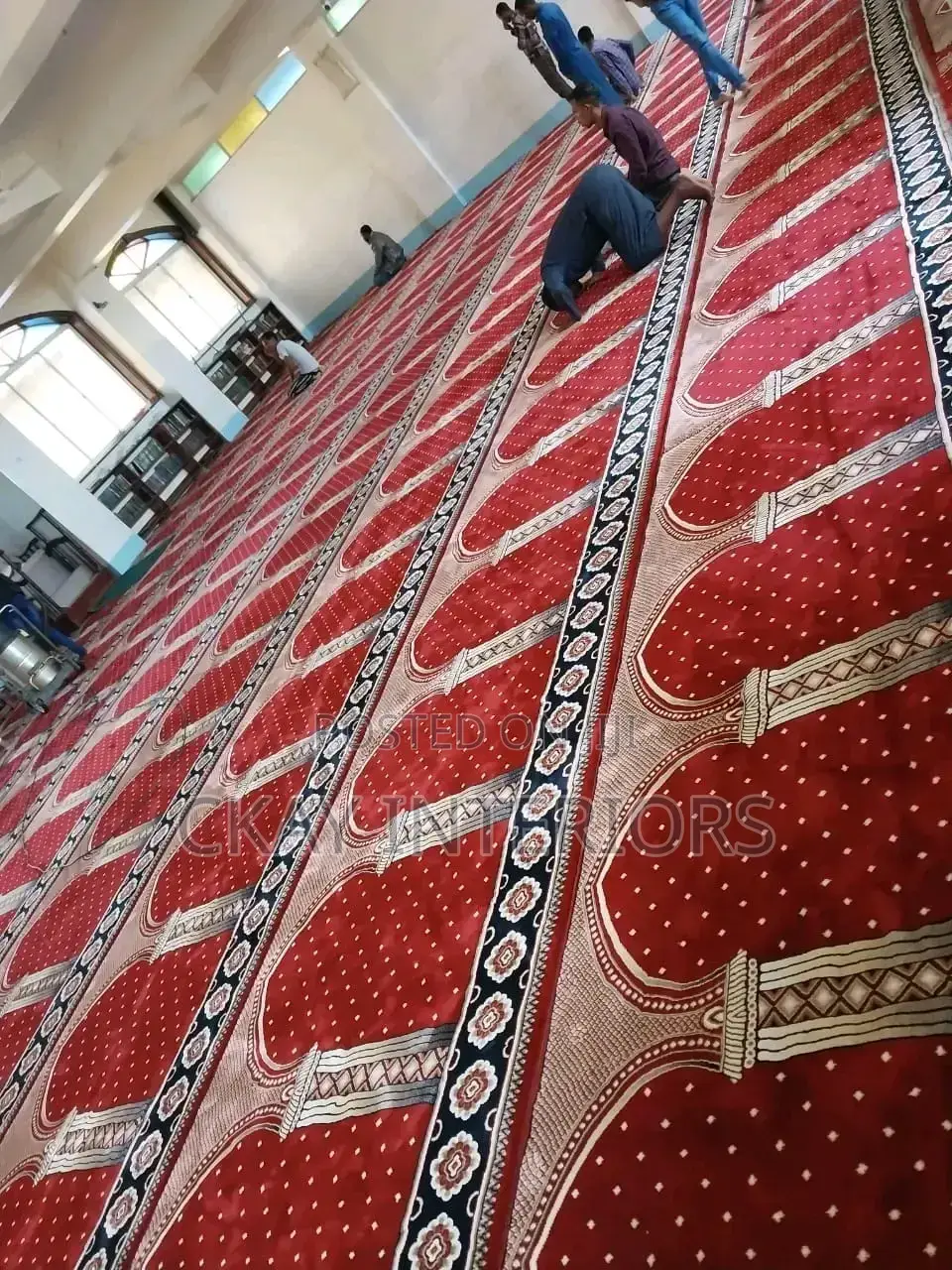 Elegant Flooring for Modern Mosques Wall to Wall Carpet