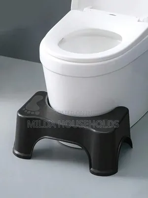 Toilet Step One to Keep a 350 Squat on a Modern Toilet Seat.