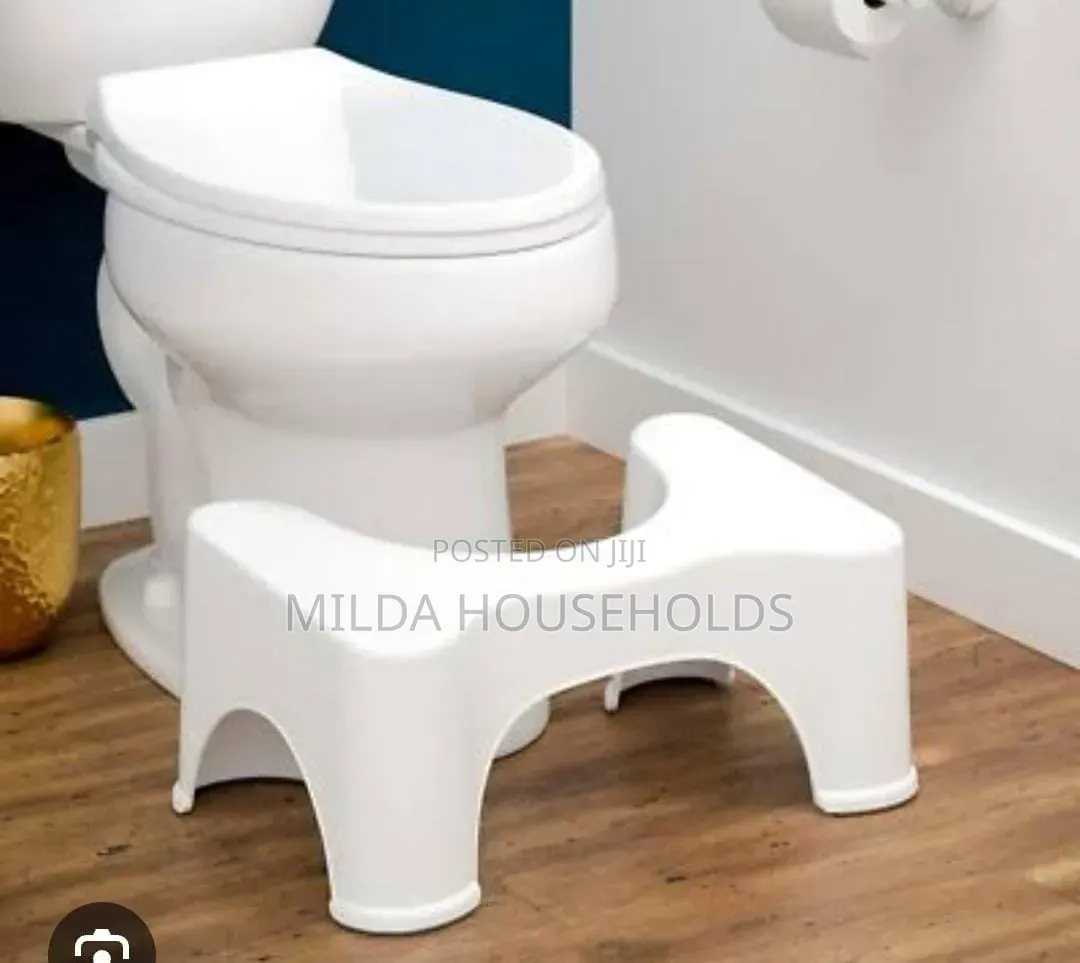 Toilet Step One to Keep a 350 Squat on a Modern Toilet Seat.