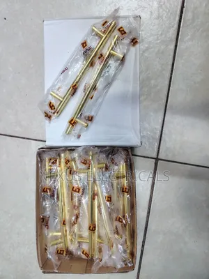 T Handles 128mm Gold