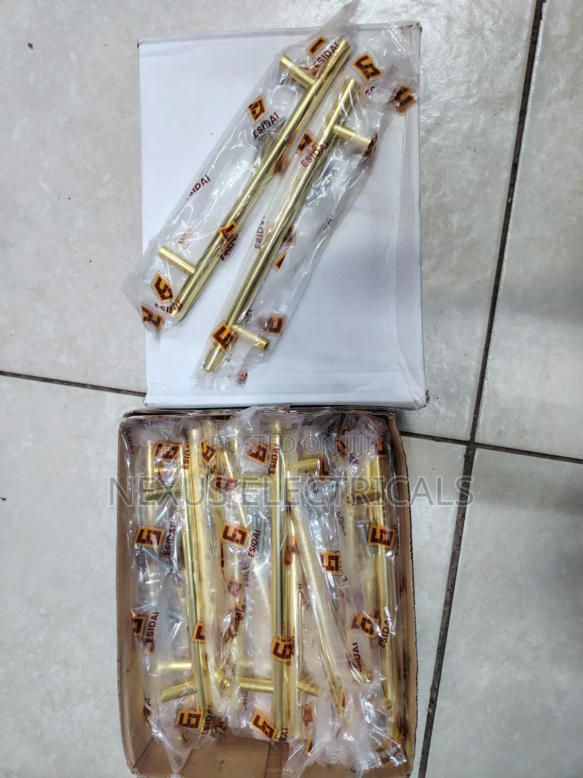 T Handles 128mm Gold