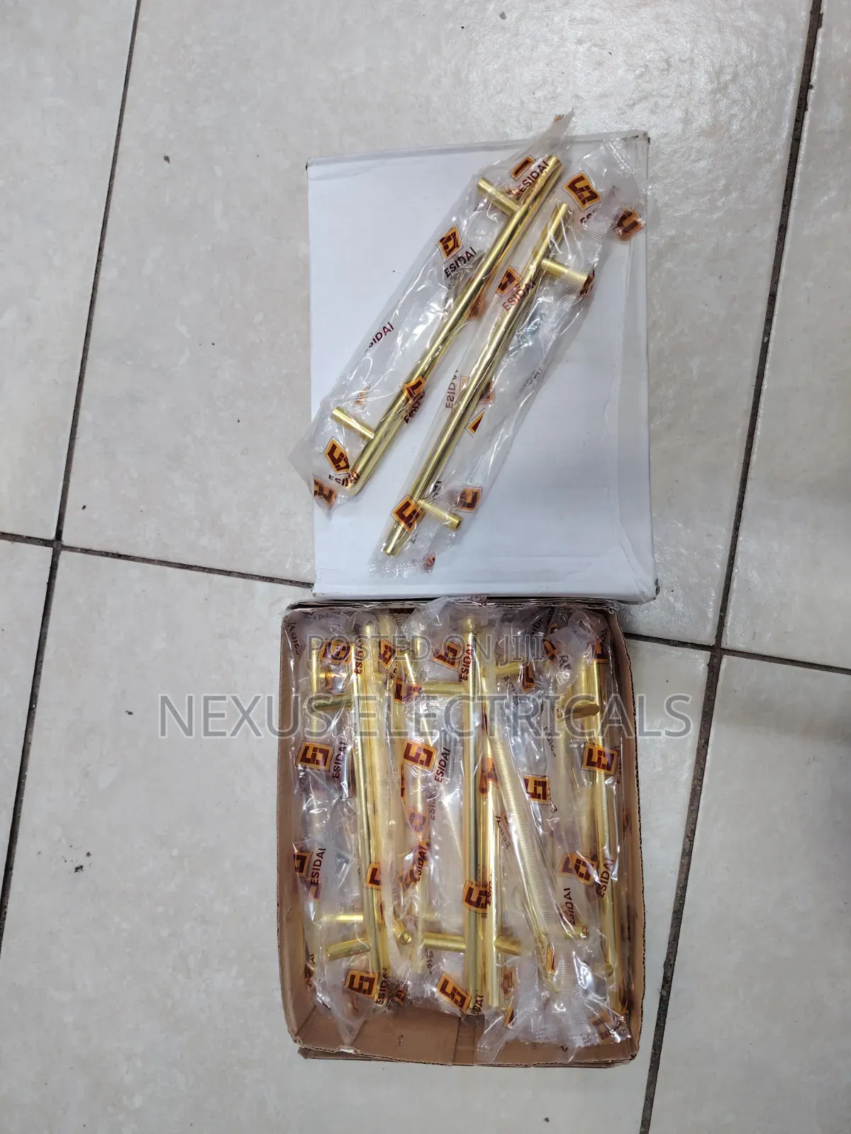 T Handles 128mm Gold