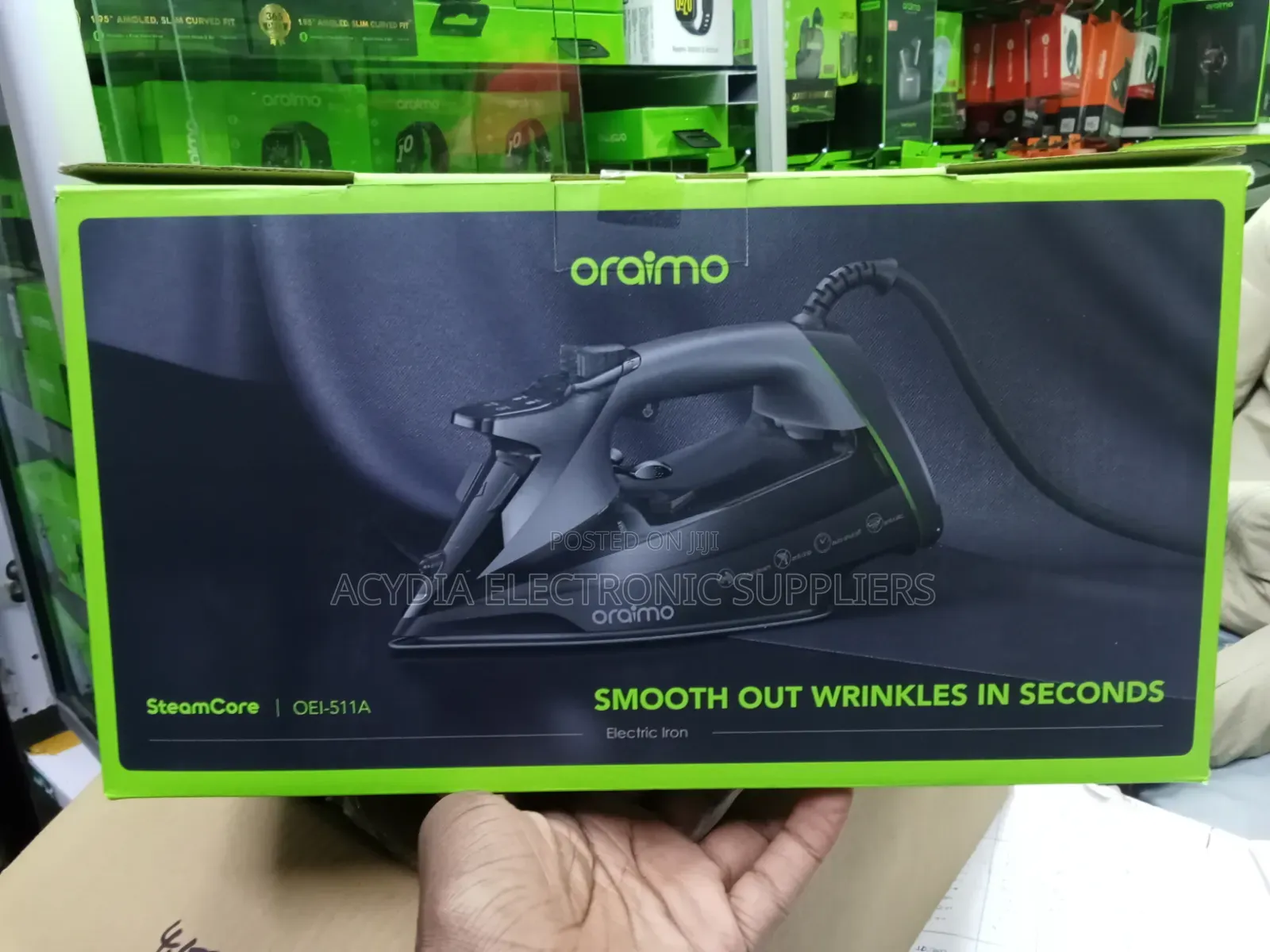 Oraimo SteamCore 2500W LED Display Electric Iron