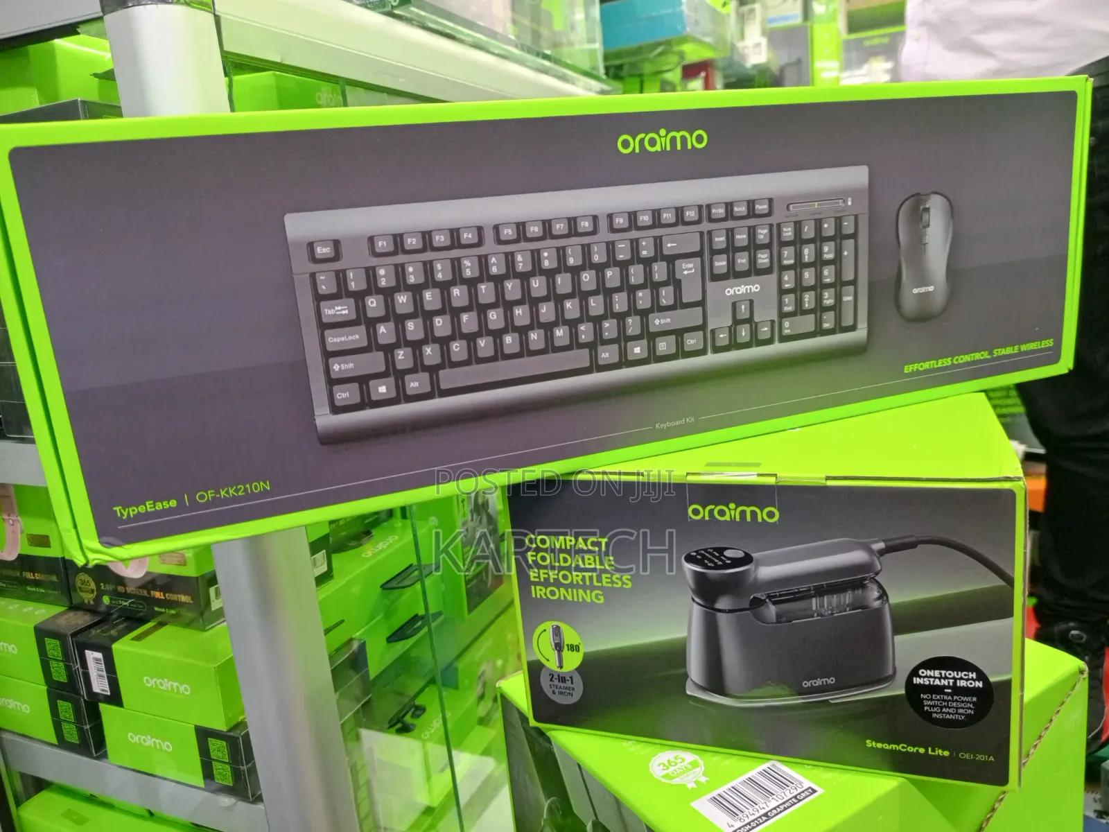 Oraimo TypeEase OF-KK210N Wireless Keyboard Mouse Set