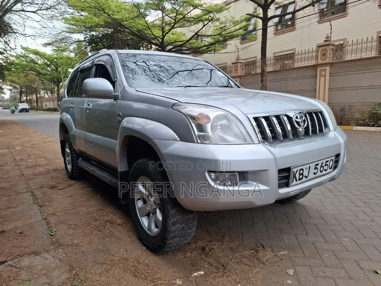 Toyota Land Cruiser Prado 3.0 D-4D 5dr 2004 Silver
