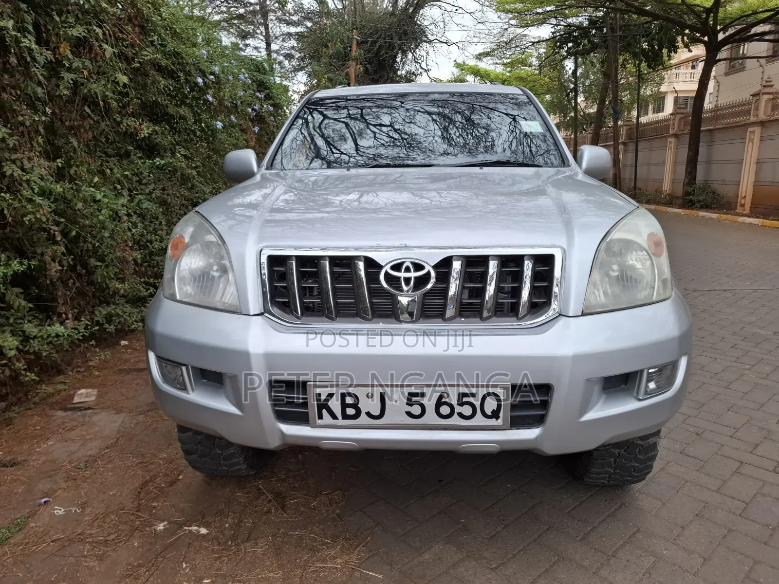 Toyota Land Cruiser Prado 3.0 D-4D 5dr 2004 Silver