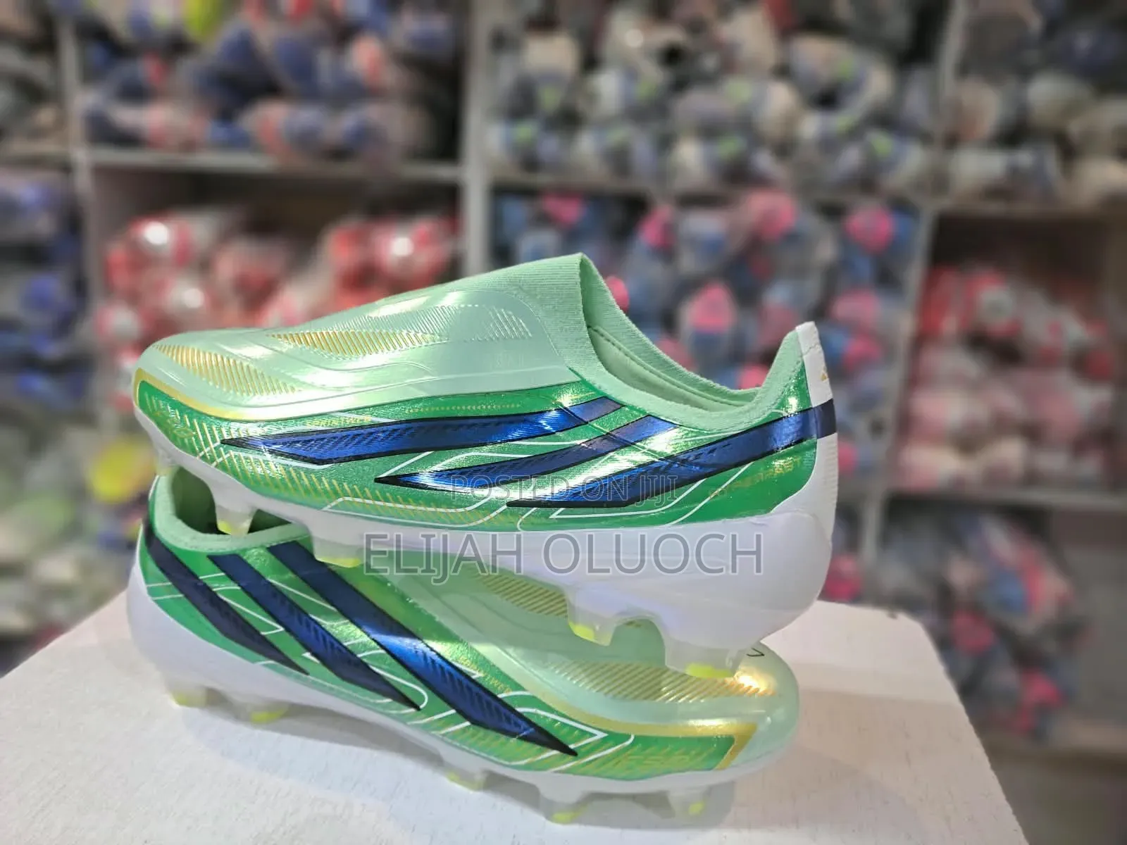 Adidas F-50 Hyperfast Elite Laceless FG Pulse Mint