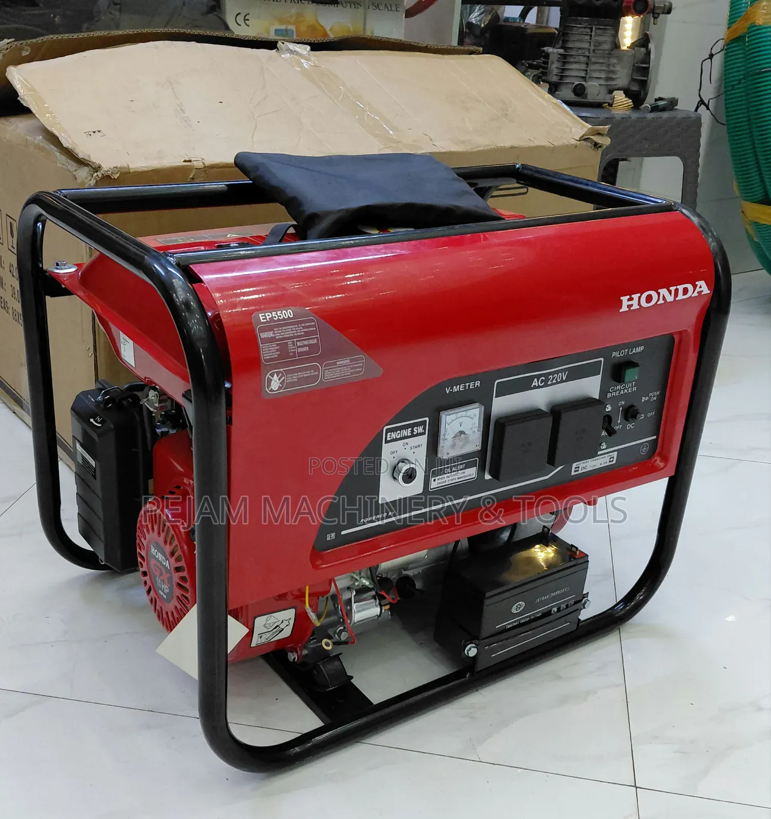 EP5500 Honda 5kva Petrol Powered Keystart