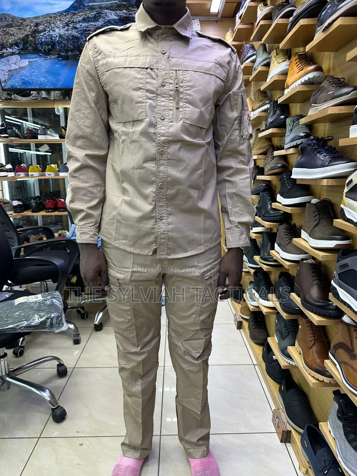 Outdoor Tactical Legit Original Hiking With Bottons Suits