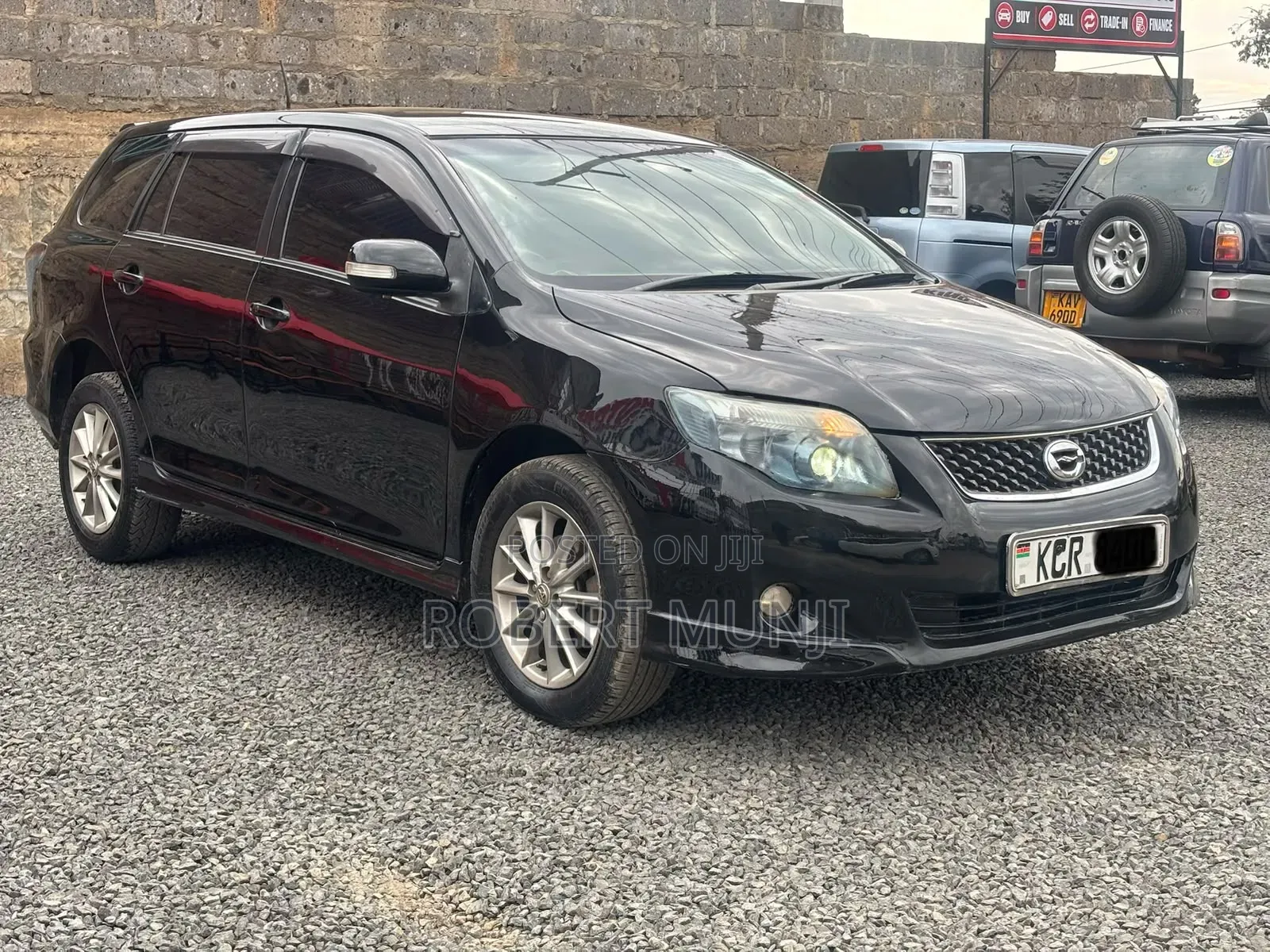 Toyota Corolla Fielder 2012 Black