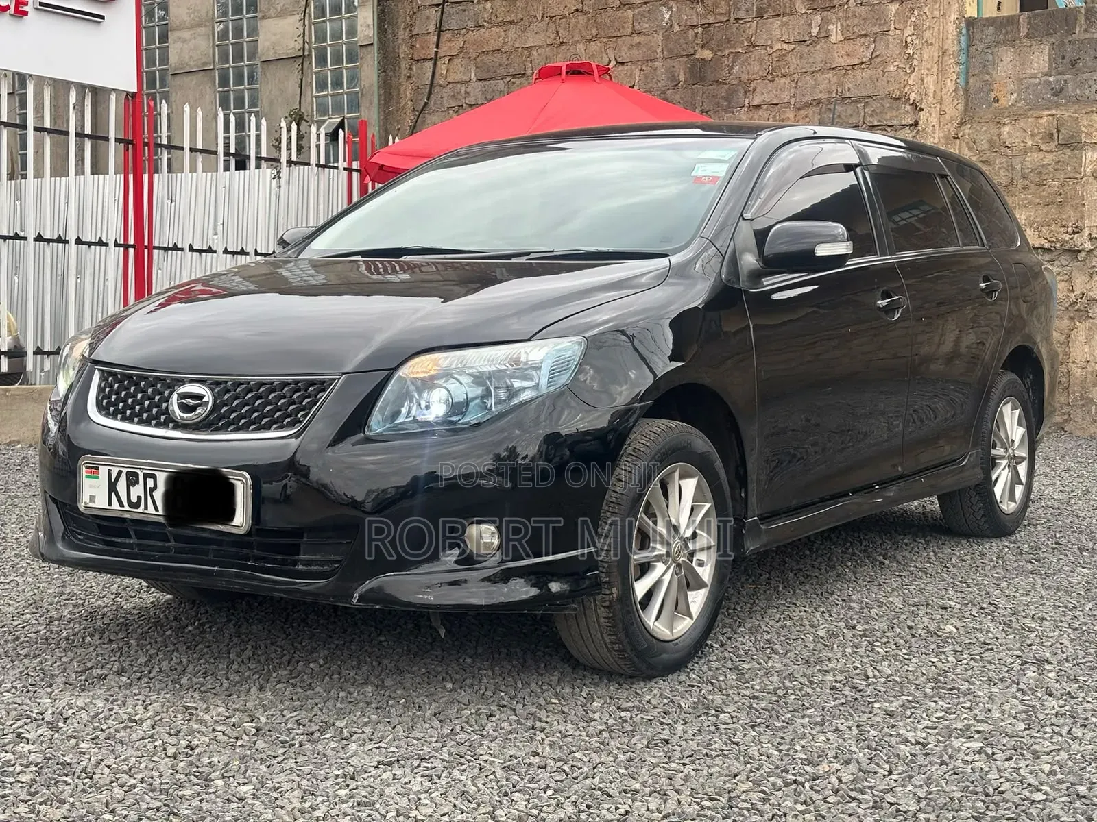 Toyota Corolla Fielder 2012 Black