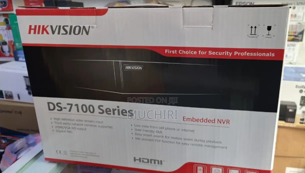 Advanced Hikvision 8 Channel NVR Machine ,.