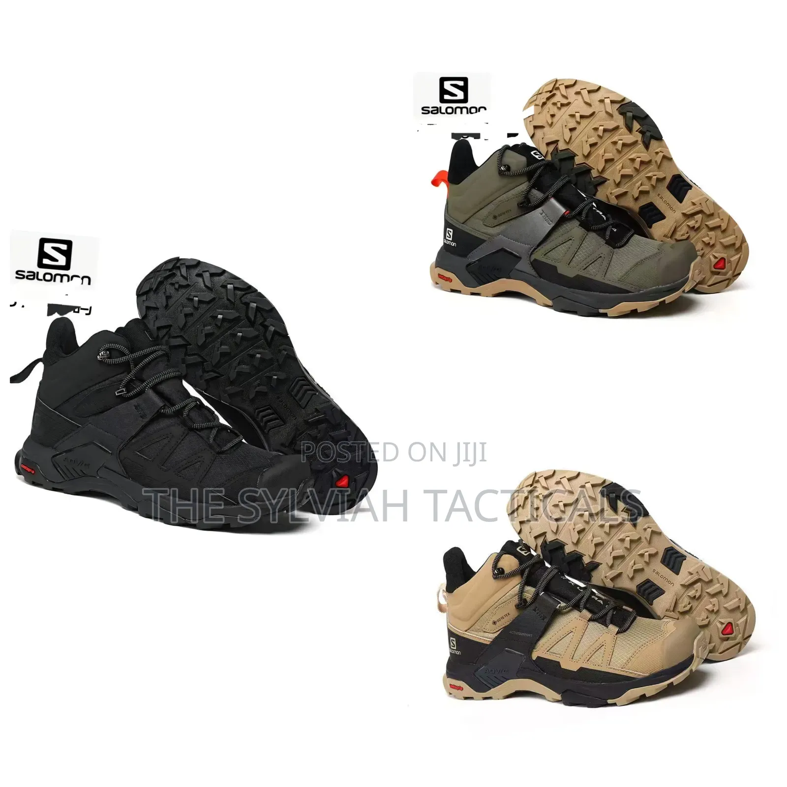 Outdoor Tactical Legit Original Hiking Waterproof Solomon Boot