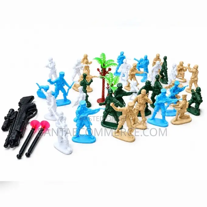 Kids Miniature Army Soldier Action Figures Toy Set
