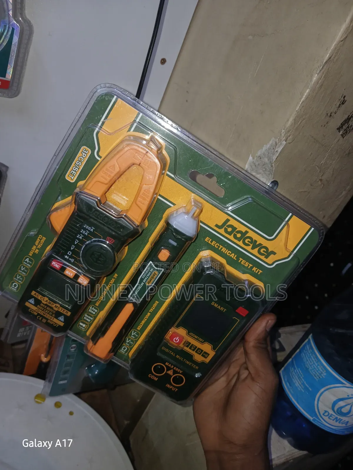 Jadever 3-Piece Electrical Test Kit (Model JDDM94011)