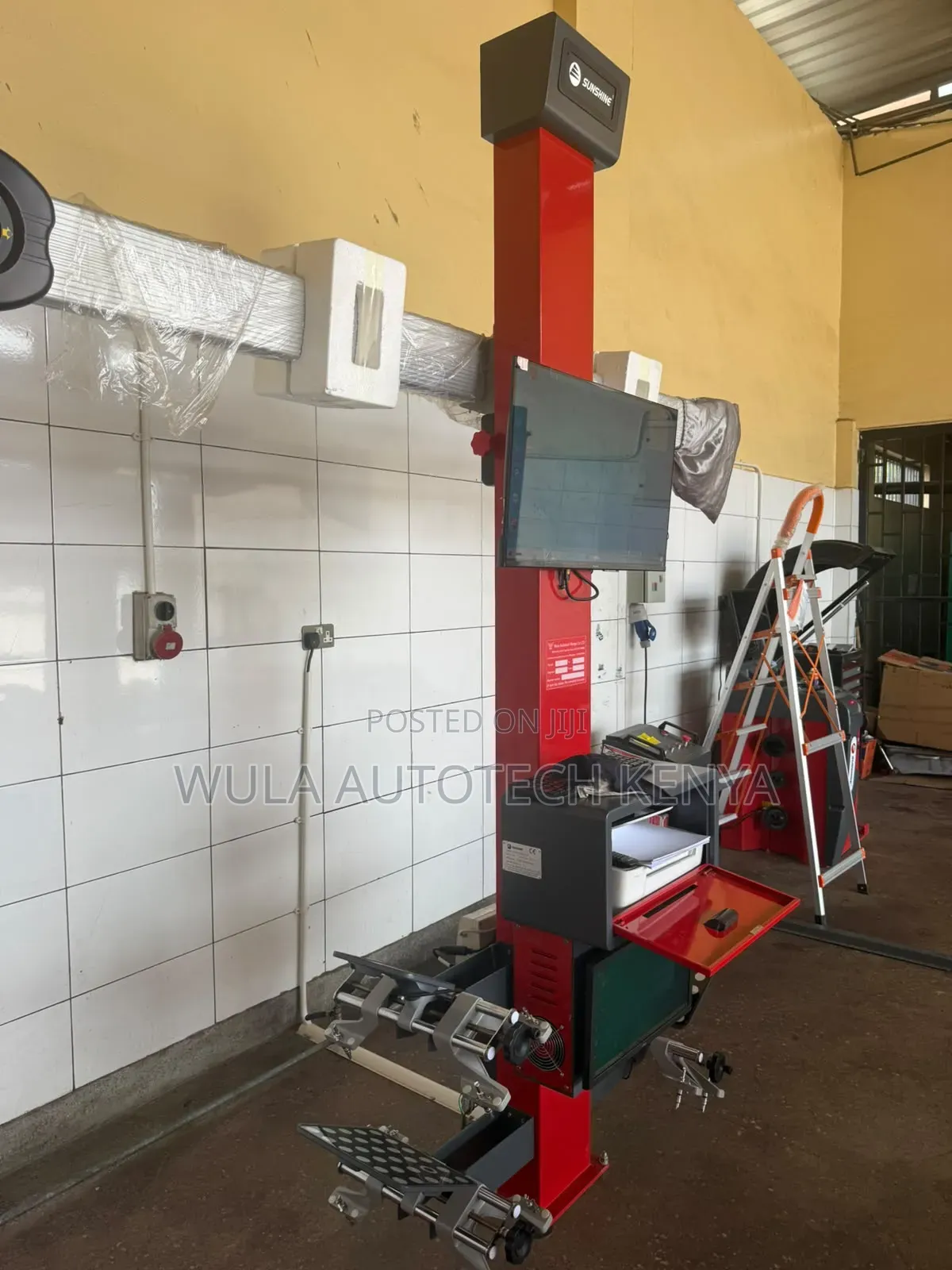 Wheel Positioning and Offset Measurements Alignment System S-M5 Wula