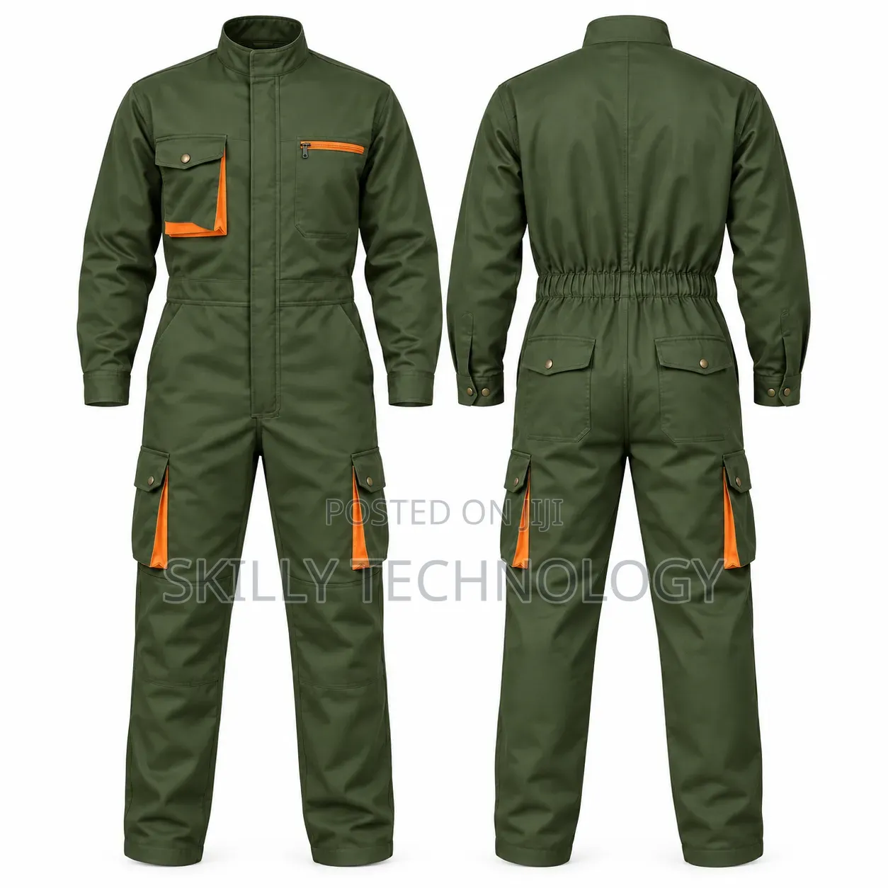 Jungle Green Cargo Overall