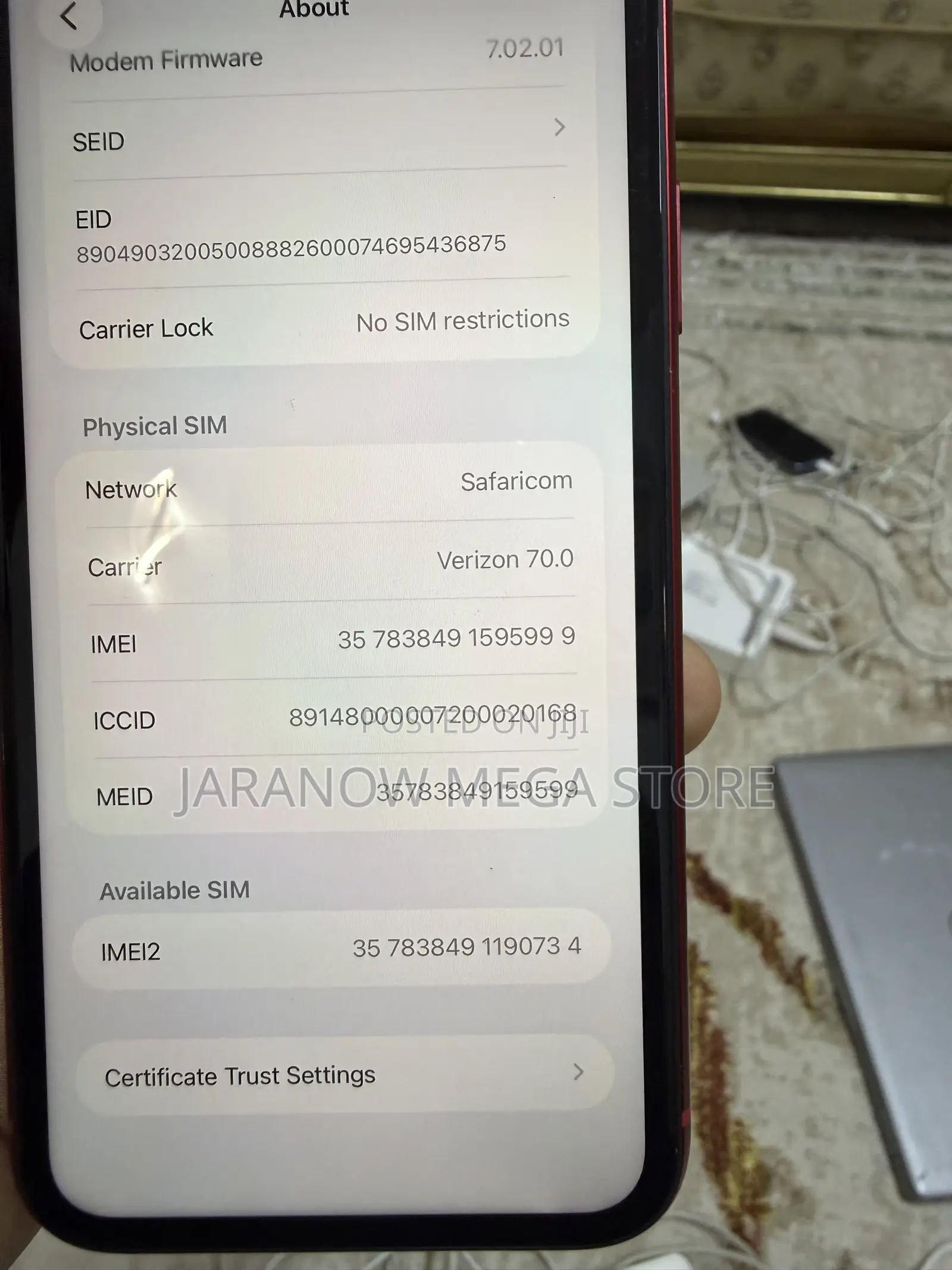 Apple iPhone 11 64 GB Red