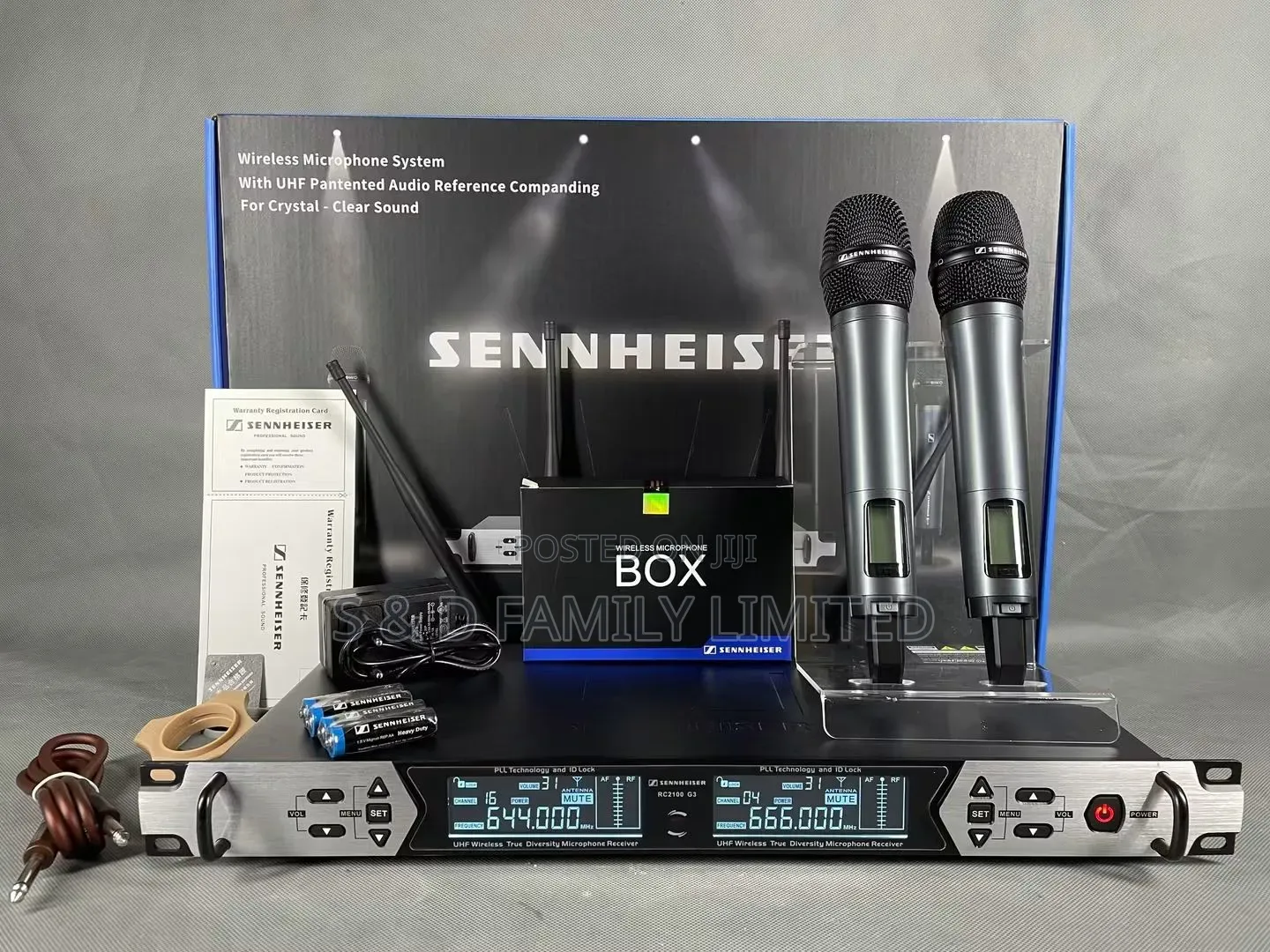 Sennheiser RC2100-G3 Wireless Microphone System