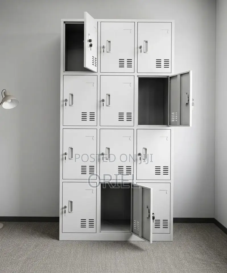 Office Cabinet : 12-Locker File Cabinet