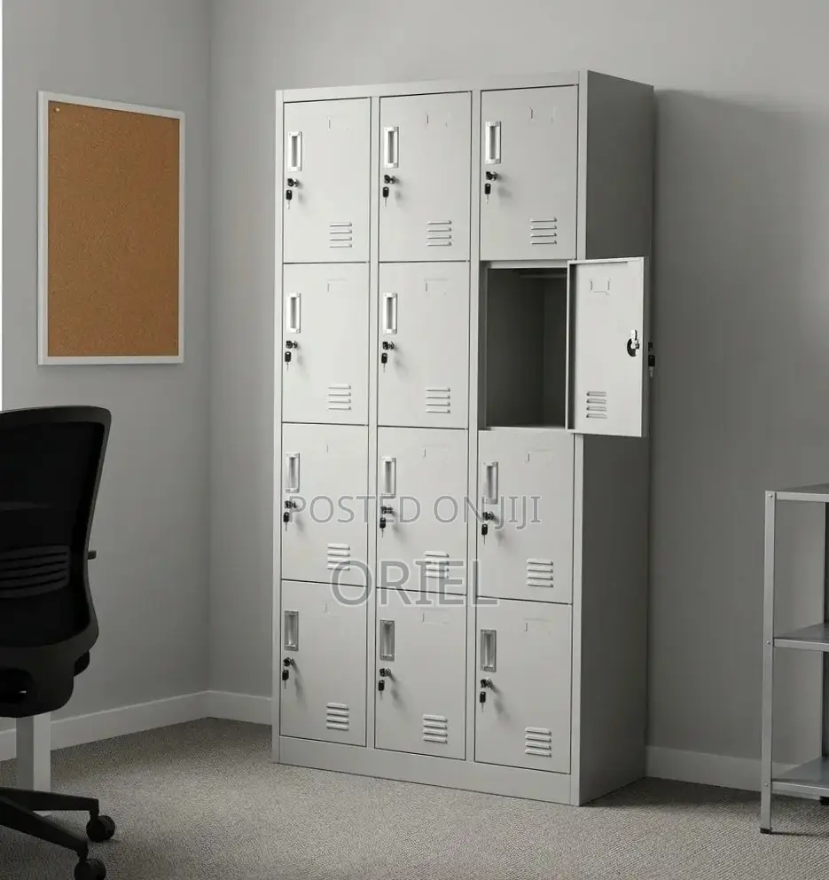 Office Cabinet : 12-Locker File Cabinet