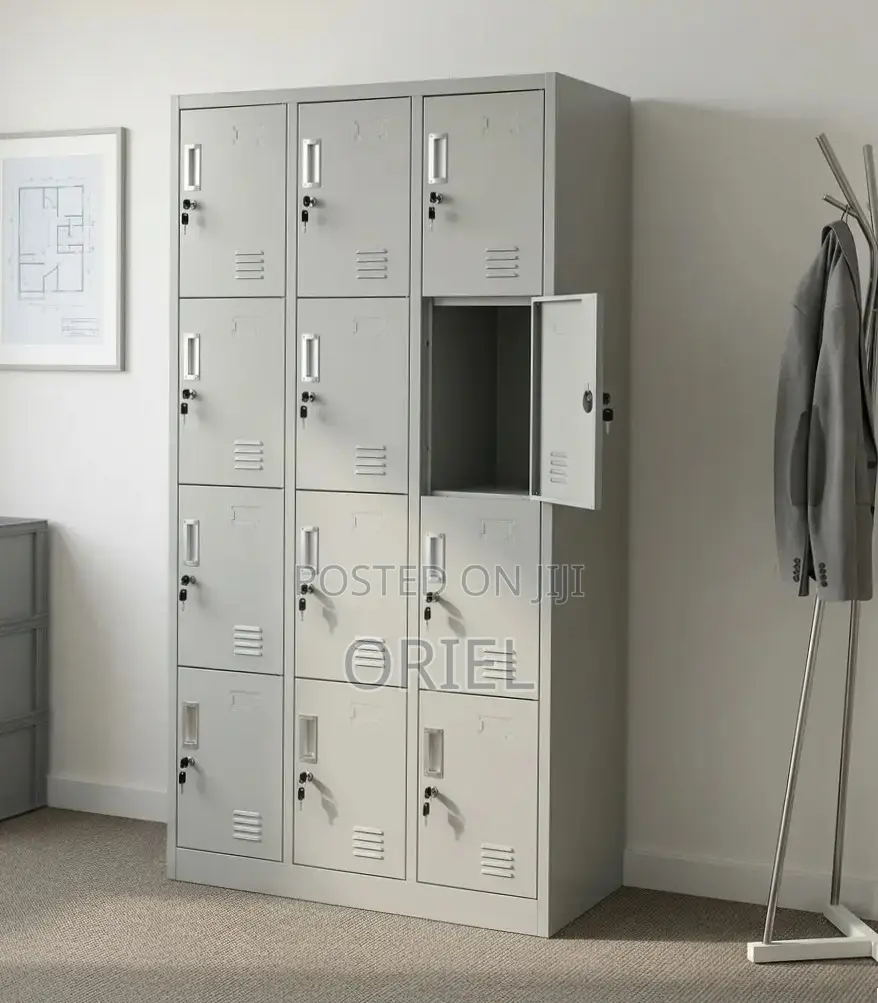 Office Cabinet : 12-Locker File Cabinet