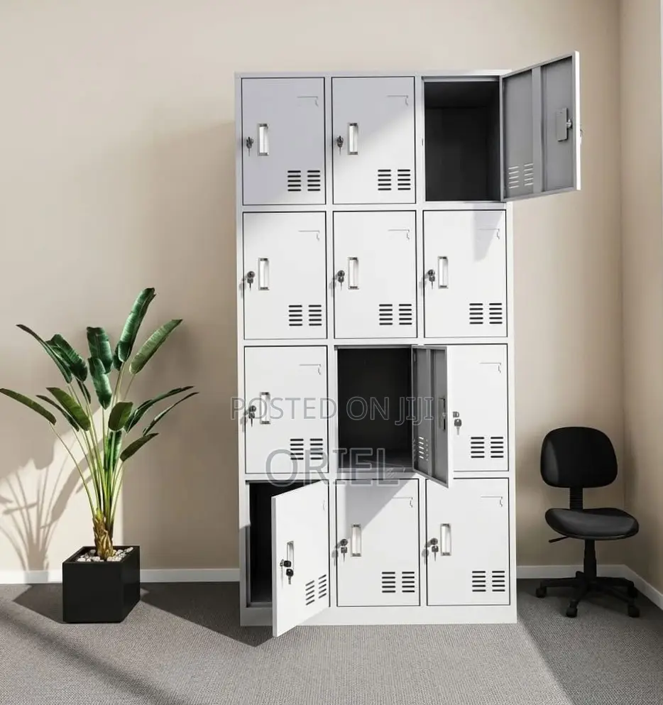 Office Cabinet : 12-Locker File Cabinet