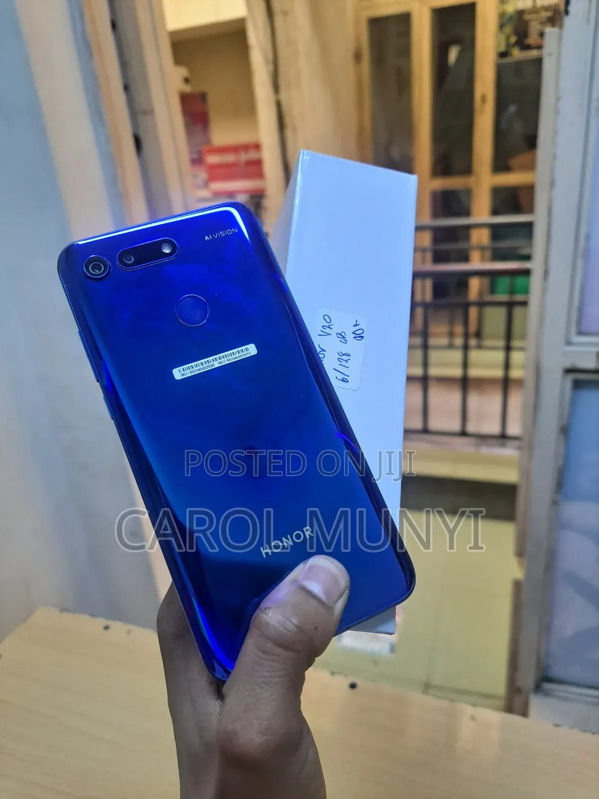 Honor View 20 128 GB Blue