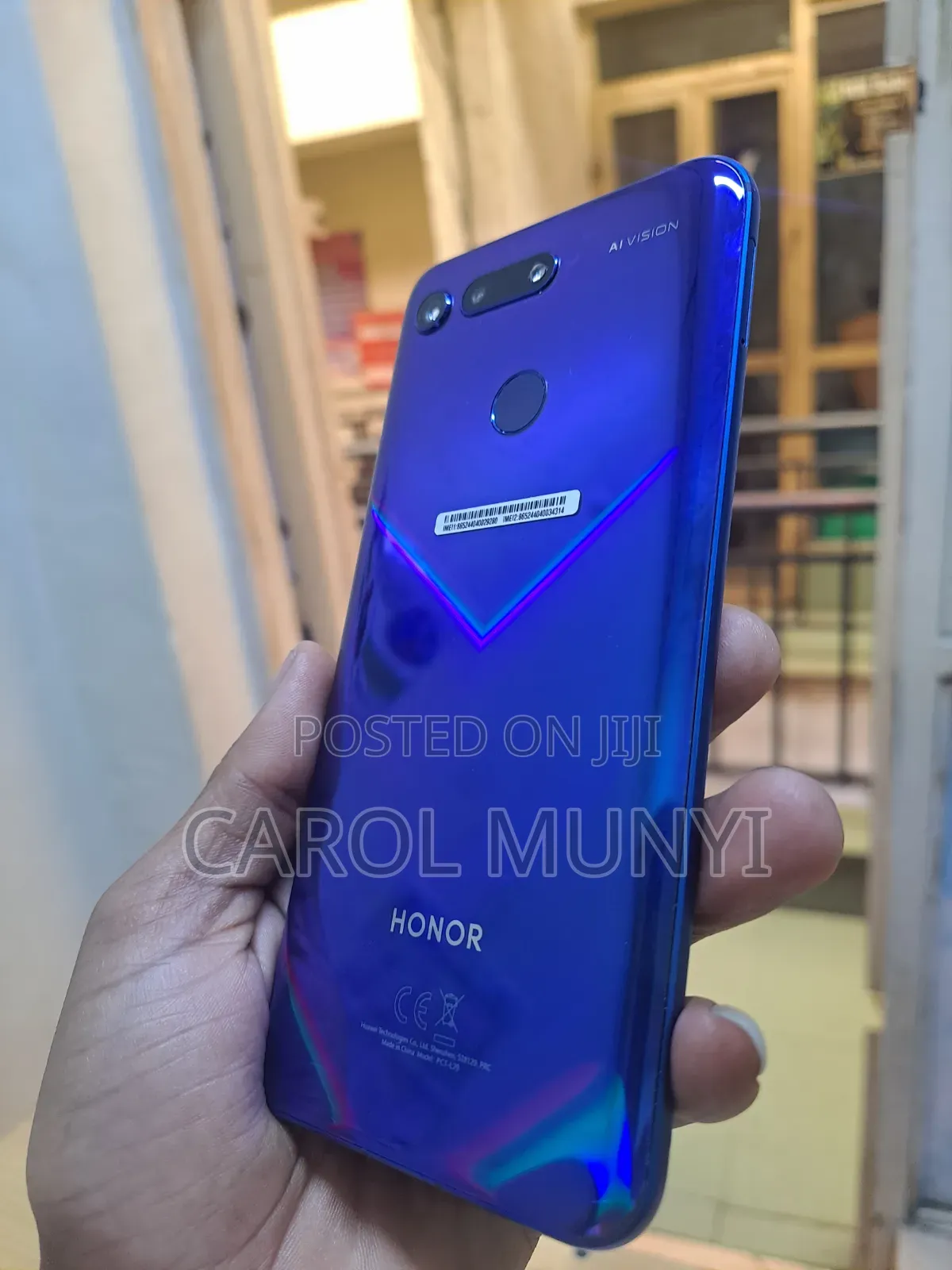 Honor View 20 128 GB Blue
