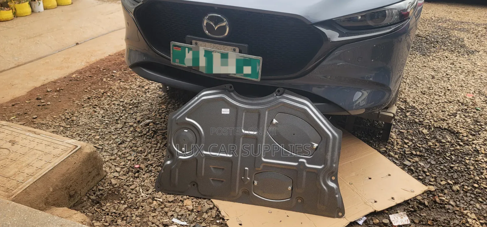 Manganese Steel Underbody Guard for the 4th Generation Mazda 3 (2019–