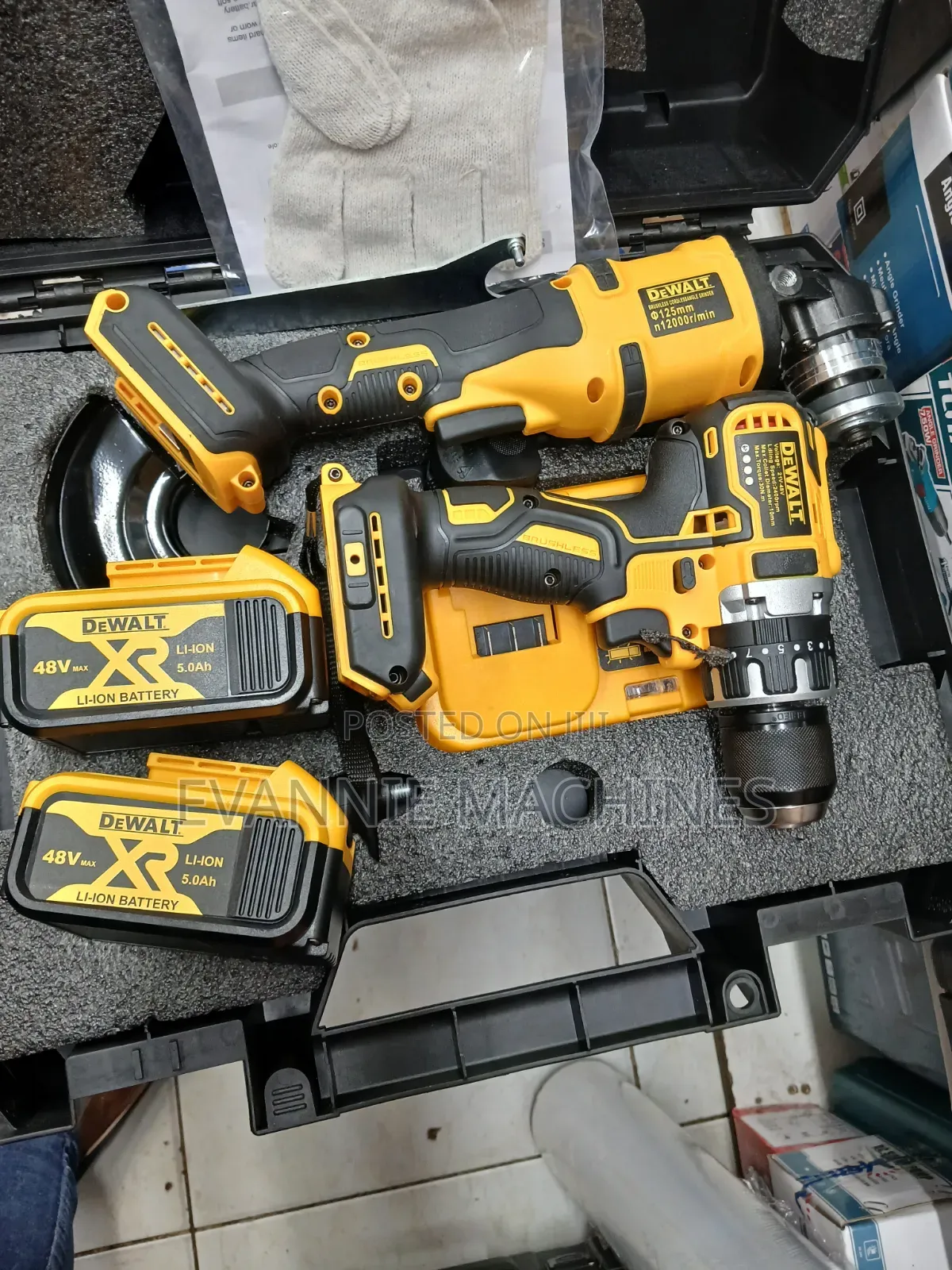 Dewalt Cordless Combo Set