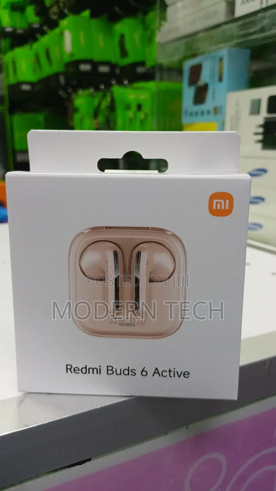 Redmi Buds 6 Active Bluetooth Earbuds – Dual Mic Noise Reduction