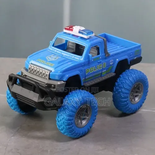 Police Car Toy Monster Truck(push Go)Toys