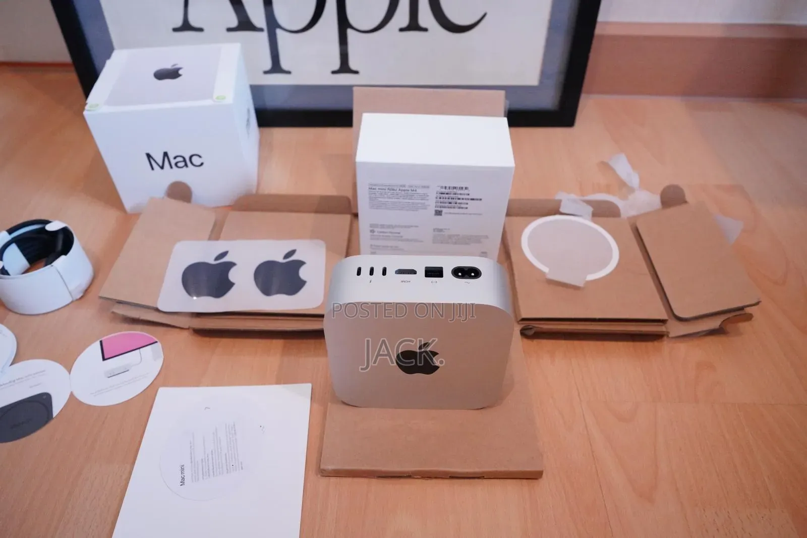 Desktop Computer Apple Mac Mini M4 24GB Apple M4 SSD 512GB