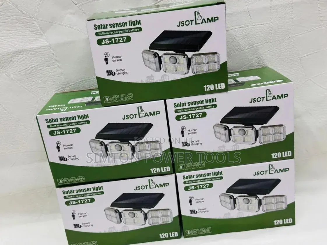 JSOT LAMP JS-1727 120 LED Solar Sensor Light