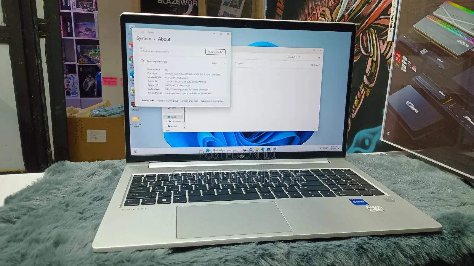 Laptop HP ProBook 450 G8 8GB Intel Core i7 SSD 512GB
