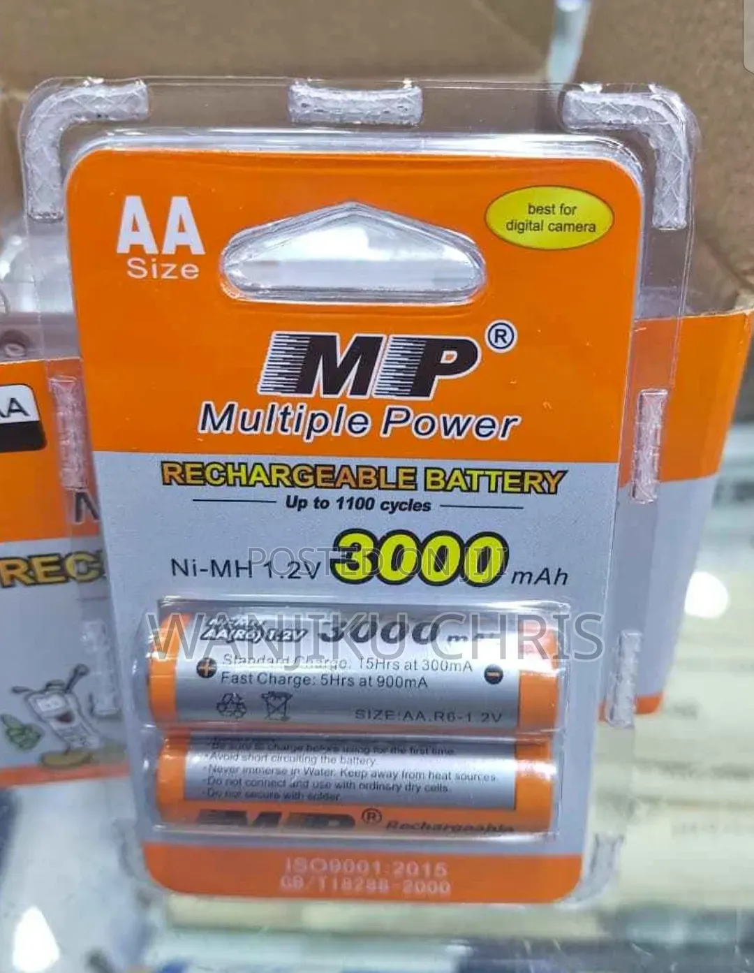 Original Mp Rechargeable Battery-Long Lasting Fast Charging