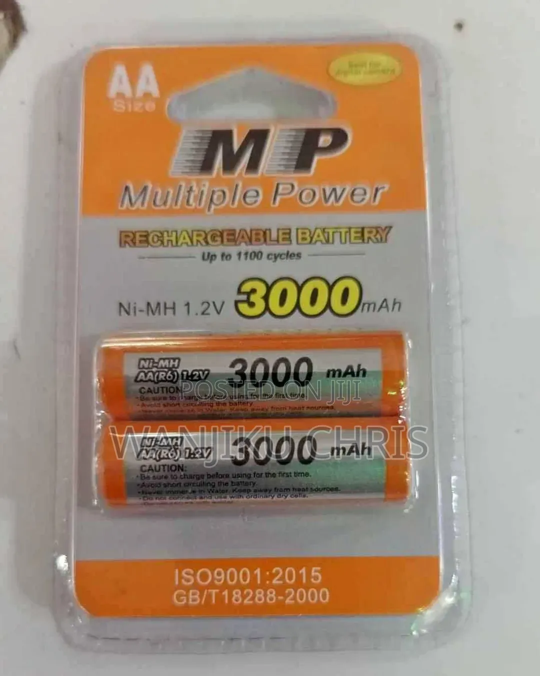 Original Mp Rechargeable Battery-Long Lasting Fast Charging