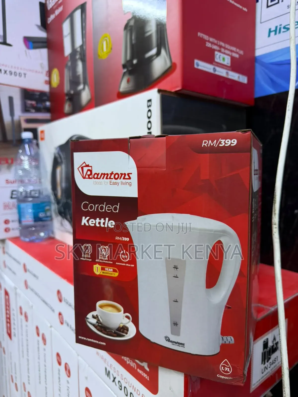Ramtons Corded Kettle 1.7 Litres RM399