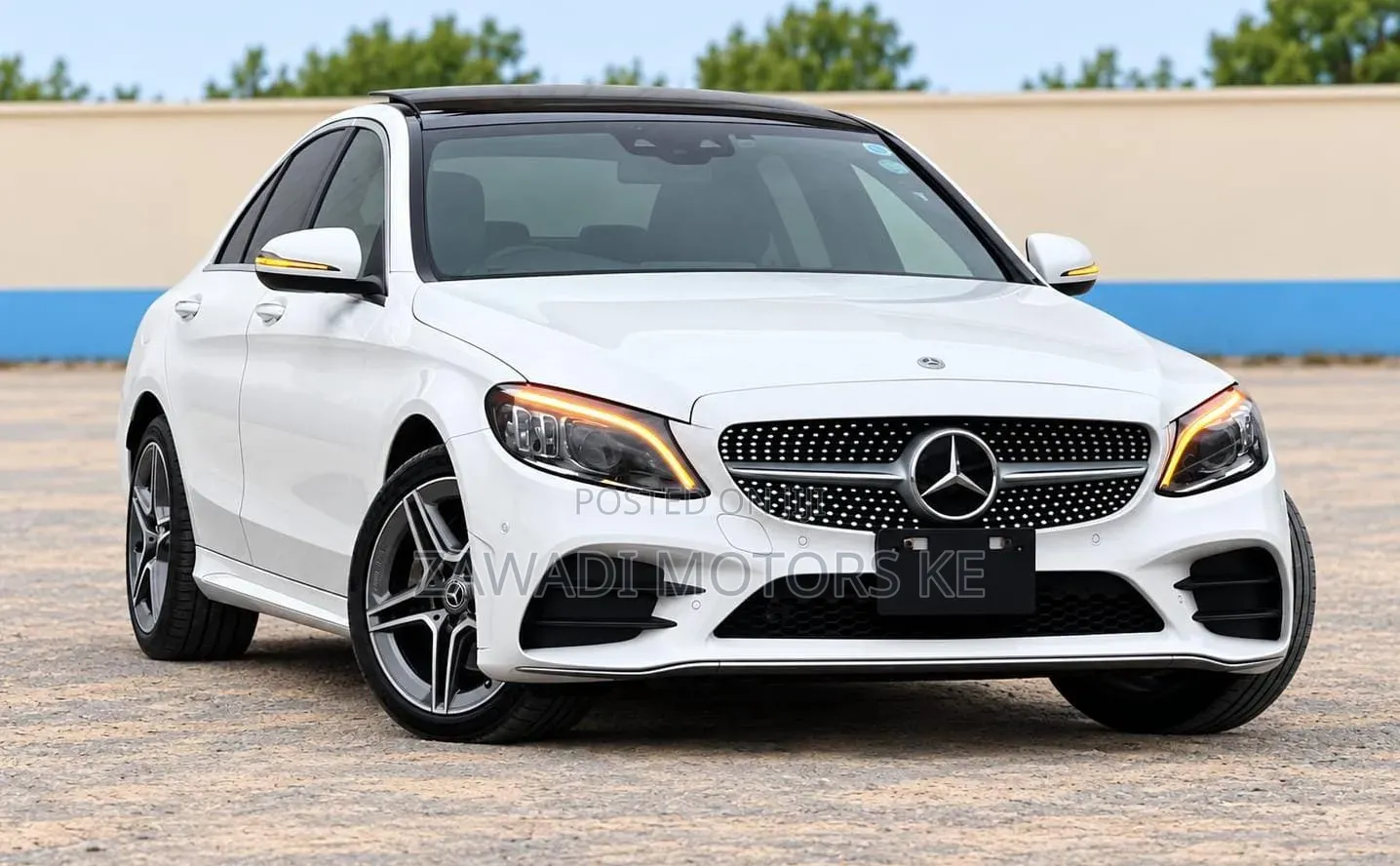 Mercedes-Benz C200 2019 White