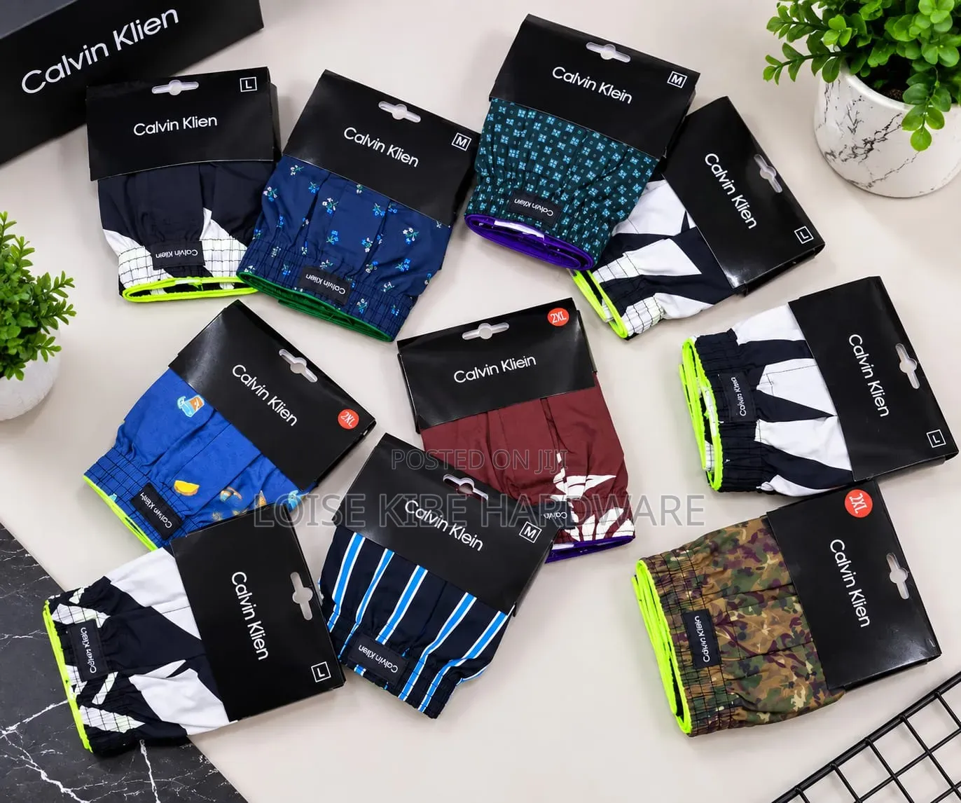 Men Calvin Klein Shorts Available